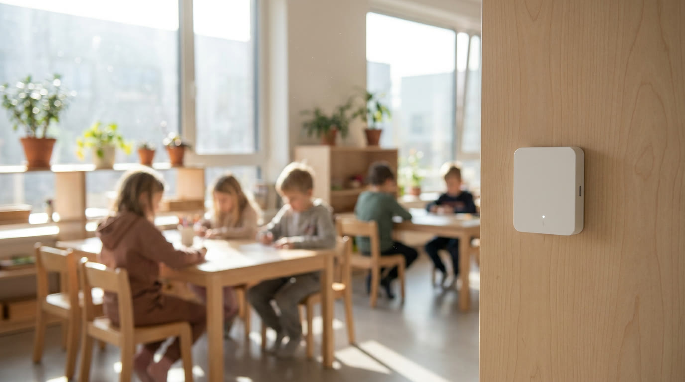 Mesure de la qualité de l'air intérieur dans un établissement recevant du public
