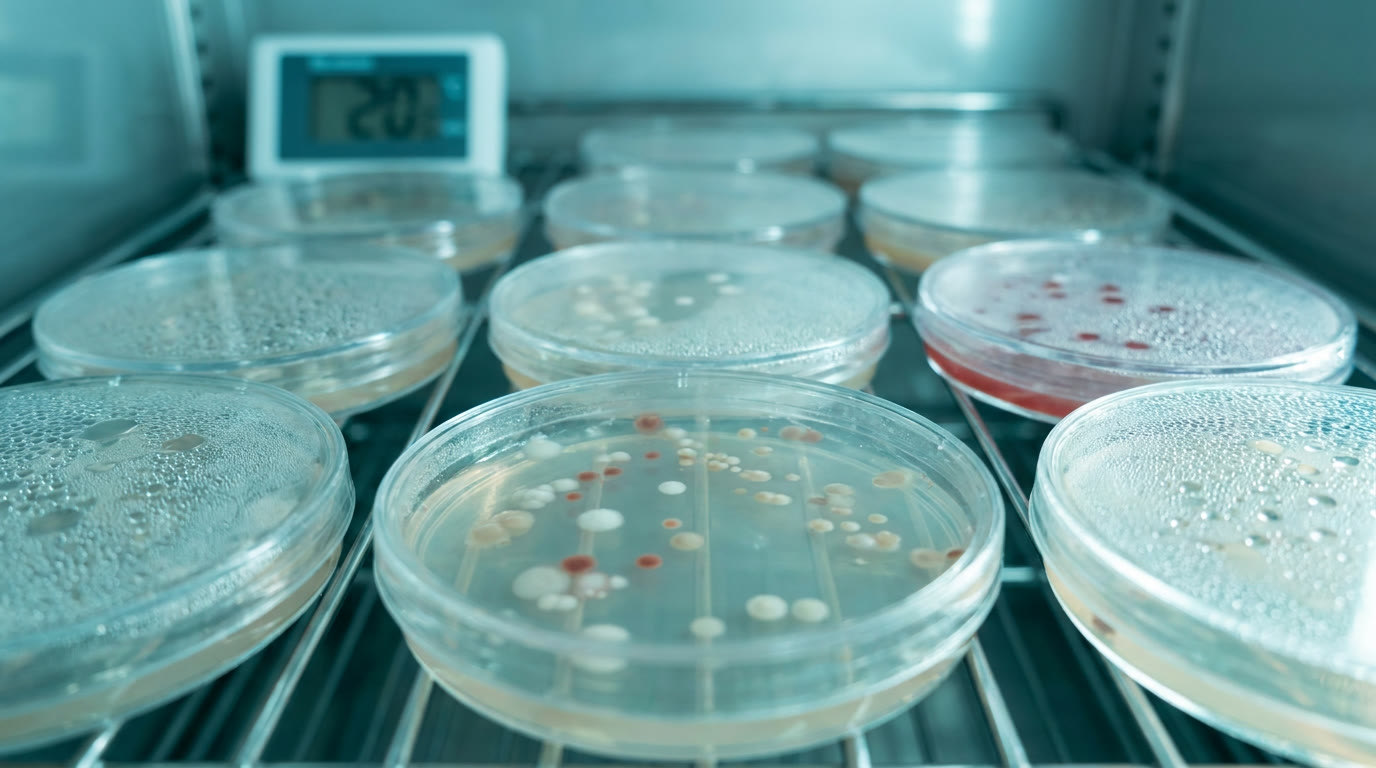 Préleveur Aquatycia réalisant un écouvillonnage de surface en atelier agroalimentaire