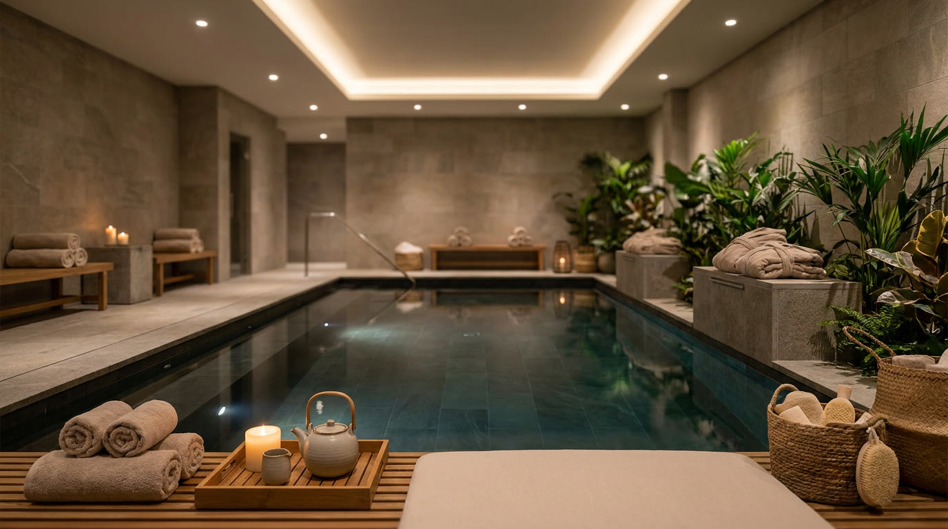 Spa et douches d'un hôtel, points d'usage à risque pour la légionelle